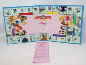 2004 Monopoly Junior Disney Princess Edition Replacement Pieces Game Board - Imagen 1 de 3