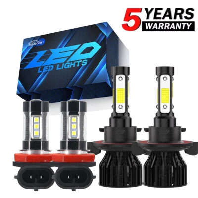 For Mini Cooper Countryman/Paceman 2011-2016 LED Headlight & Fog Light Bulbs Kit - Image 1 of 4