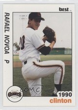 1990 Best Clinton Giants Rafael Novoa #24