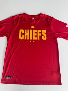 Kansas City Chiefs Men's T-Shirt - New Era NFL Combine Authentic Dri-Fit Medium - Picture 1 of 7