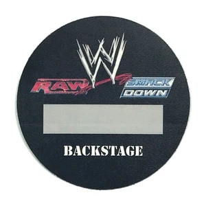 WWE Raw SmackDown Backstage Pass 2011 OTTO nuevo stock antiguo - Imagen 1 de 2