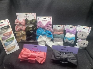 NWT Claire's Cute Hair Bow Clip Accessories Girl's - Kawaii Harajuku Aesthetic - Picture 1 of 17