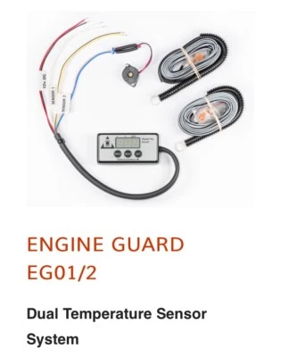 Delorean DMC-12 Dual Engine Temperature Gauge Fire prevention Overheating Alarm - Image 1 of 4