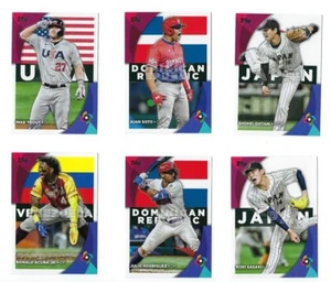 Clásico Mundial de Béisbol Estrellas CMB Completa Tu Set 2023 Topps Serie 2 Tú eliges - Imagen 1 de 1