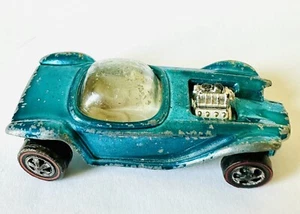 Hot Wheels Redline 1968 Beatnik Bandit US Aqua White Interior Original Casting - Picture 1 of 5