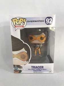 Funko POP! Bad Box Vedi Immagini Giochi Overwatch TRACER OCCHIALI GIALLI #92 - Foto 1 di 7