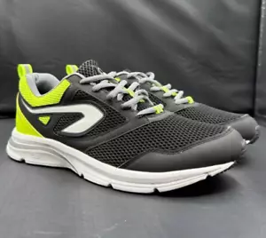 Zapatos para correr Decathlon Kalenji Run Active M para hombre negros amarillos neón talla UK 8 - Imagen 1 de 12