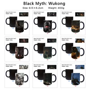 Black Myth Wukong Color Changing CupCreative Ceramic Cup Sensible Warm Water Cup - Picture 1 of 29