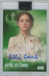 Star Wars Stellar Signatures Kaydel Ko Connix Auto /20 #A-BL