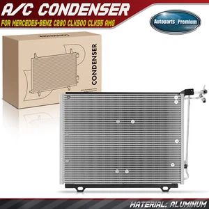 A/C Air Conditioning Condenser for Mercedes-Benz C280 C43 AMG CLK500 CLK55 AMG - Picture 1 of 8