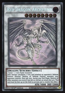 Red Dragon Archfiend - GFP2-EN182 - GHOST Rare - 1st Edition Yugioh - Bild 1 von 2