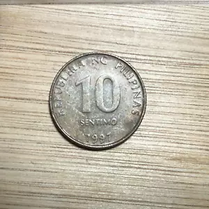 Philippines 1997 10 Sentimo World Foreign Coin - Combine Shipping - Picture 1 of 2