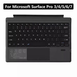 For Microsoft Surface Go /Go2 Pro 3 4 5 6 7 12.3" Bluetooth Backlit Keyboard - Picture 1 of 4