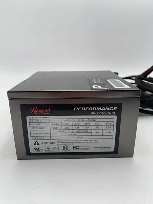 Rosewill Performance RP600V2-S-SL Model AP-650F12V Power Supply  - Image 1 of 4