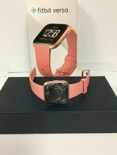 Fitbit Versa Fitness Smartwatch Bluetooth Wifi Peach Rose Gold Aluminium