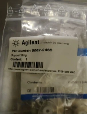 Agilent 5062-2465 Support ring for gasket flushing option Brand New  - Image 1 of 2