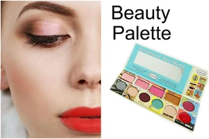 PRESTIGE BIATTA EYESHADOWS BLUSH & LIP COLOR 3 IN 1 FACE PALETTE  - Picture 1 of 5