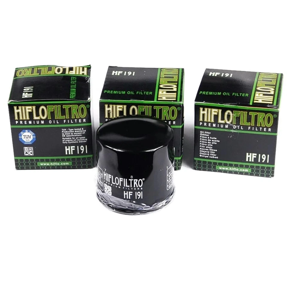 3x Hiflo Filtre Huile HF191 pour Triumph Bonneville Daytona Speed Triple Sprint Foto 1 de 1