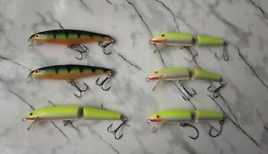 Rapala Long Cast LC 10; Jointed J 11, 9. Collectible.