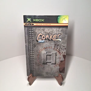 Conker Live & Reloaded XBOX Instruction Manual Only NM FS RETRO RARE 2000 LIVE - Picture 1 of 4