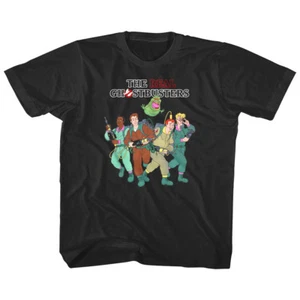 Ghostbusters Kids T Shirt TV Cartoon Team Winston Egon Slimer Toddler Boy Girl - Picture 1 of 3
