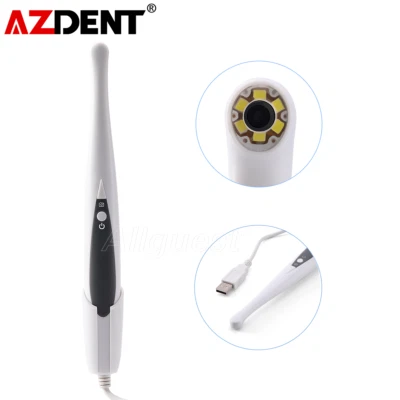 Cámara intraoral dental AZDENT USB HD cámara 13,0 megapíxeles 6 luces LED blancas Foto 1 de 4