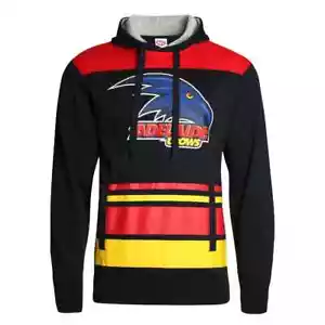 Adelaide Crows 2018 AFL Mens Supporter Hood / Hoody Sizes S-5XL - Picture 1 of 3