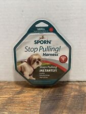 Sporn Dog Harness Stop Pulling Adjustable Neck Small 9 - 12" Pink
