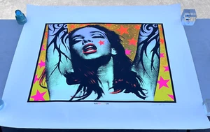 FRANK KOZIK SIGNIERT 92-14 GREEN LADY 2004 POSTER PEARL JAM SOUNDGARDEN 44x38" - Bild 1 von 13