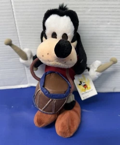 Peluche Walt Disney World 4 luglio Pippo "Fife & Drum Corp" 11" Bean Bag - Foto 1 di 10