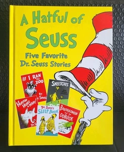 📚 A Hatful of Seuss – Five Favorite Dr. Seuss Stories – Hardcover - Picture 1 of 4