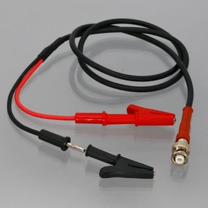 Cable RG58 de alto voltaje MHV 3KV 3000V macho a 4 mm clip de plátano y cocodrilo 1 ~ 16 pies - Imagen 1 de 7