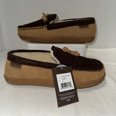 Туфли мужские MUK LUKS Talan Slipper размер 9 цвет верблюд - Изображение 1 из 4