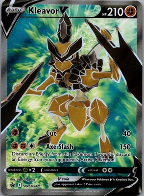 Kleavor V (Full Art) Promo SWSH: Sword & Shield Promo Cards SWSH248 {{NM}} - Image 1 of 2