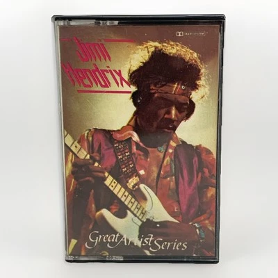 1983 Jimi Hendrix Vol. 1 Vintage Cassette Tape Great Artist Series Audiofidelity Foto 1 de 4