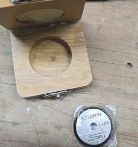 New SPI 0.22498" Diameter Setting Ring Gage Z3455 Precision Calibrated 260475 - Picture 1 of 4