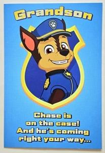 Glückwunschkarte Happy Birthday, Enkel / Paw Patrol (inkl. Briefumschlag 5×7") - Bild 1 von 4
