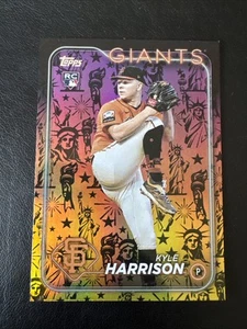 2024 Topps Series 2 - Kyle Harrison #667 Statue of Liberty (RC) - Picture 1 of 2