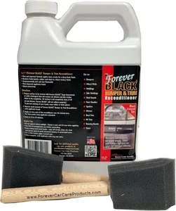 Forever Black Bumper & Trim Conditioner 32oz. - Foto 1 di 2