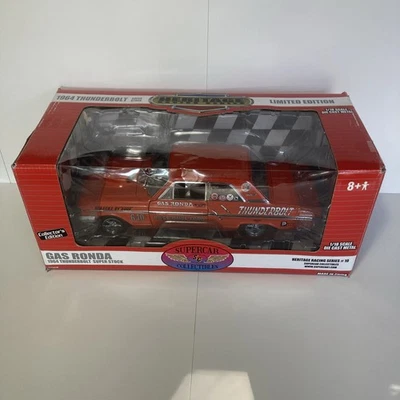 Ford Thunderbolt 1964 1/18, "gas rhonda", naranja, de ERTL #29241P Foto 1 de 4