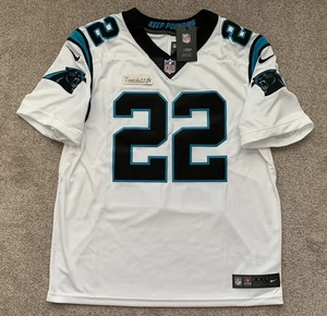 ¡NUEVO CON ETIQUETAS! Camiseta Nike Carolina Panthers Christian McCaffrey talla 2XL XXL cosida - Imagen 1 de 4