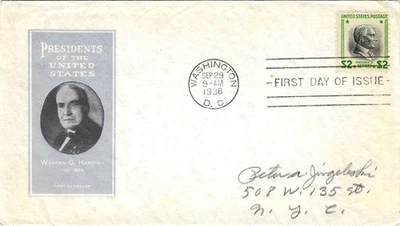 FDC  #833-1   --  Ioor cachet - Image 1 of 2