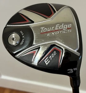 Tour Edge Exotics E722 3 Wood 15* Extra Stiff (Please Read Description) - Picture 1 of 11