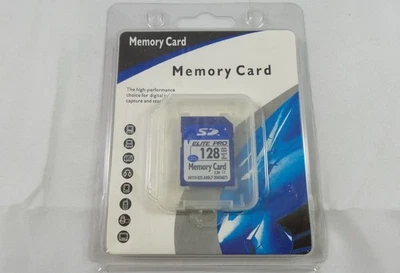 Elite Pro 128MB SD Secure Digital Card 33/17x (20456871) - Image 1 of 2