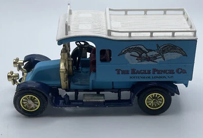 MATCHBOX MODELS OF YESTERYEAR Y-25 1910 RENAULT TYPE AG  THE EAGLE PENCIL Co - Image 1 of 4