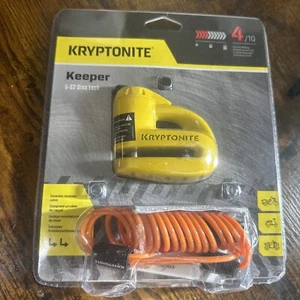 Kryptonite Keeper 5-S2 Disc Brake Lock Motorcycle Scooter ATV - Picture 1 of 2
