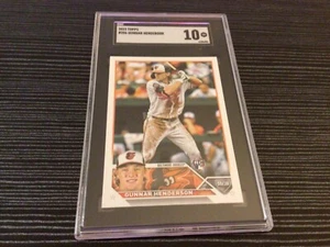 2023 Topps Gunnar Henderson RC #206 SGC 10 - Bild 1 von 3