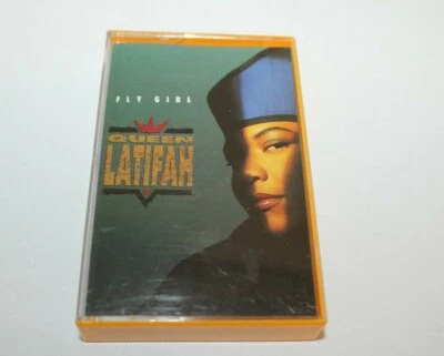 Queen Latifah Fly Girl Cassette Tape Single Cassingle 1991 Liberation C11072 - Image 1 of 4