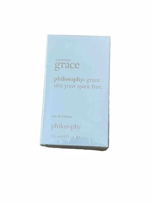SUMMER GRACE PHOLOSOPHY 4 FL. OZ 120 ML EAU DE TOILETTE SPRAY NUEVO EN CAJA Foto 1 de 2
