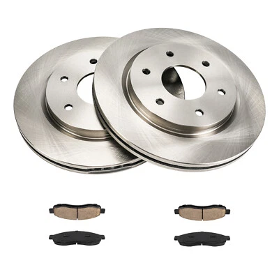 Front Disc Brake Rotors Brake Pads For 2005-2006 Nissan Armada 2005-2007 TITAN — 第 1/4 张图片